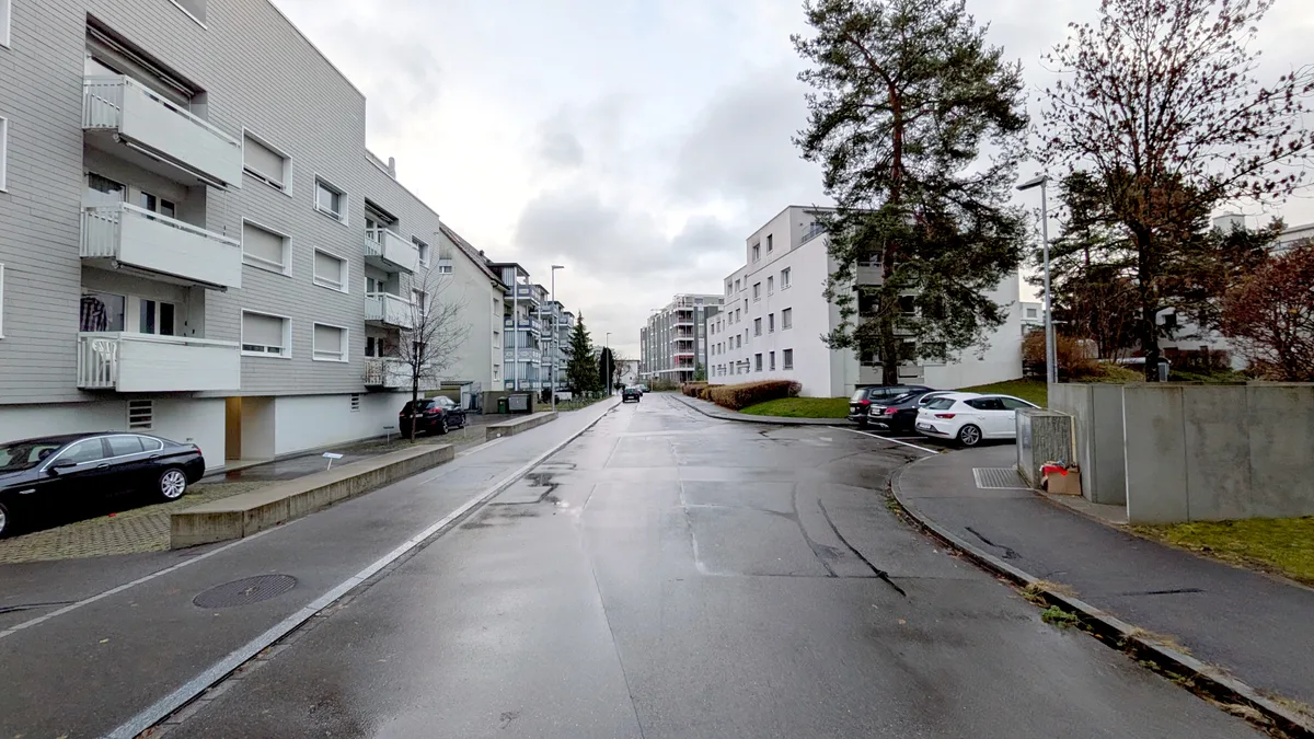 Blick auf eine Strasse